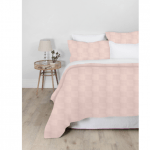 Bed cover euro CUBE ROSE - image-0